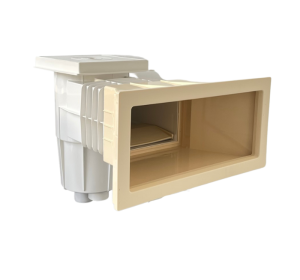 skimmer piscine beige