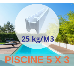 Kit construction piscine 5*3