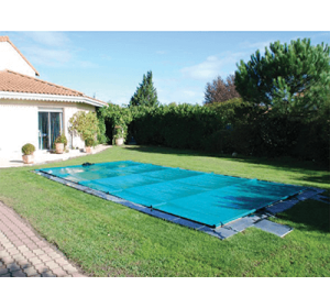 bache à barres piscine