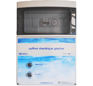 coffret électrique filtration et éclairage pour piscine