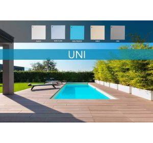 liner uni 75/100e pour piscine