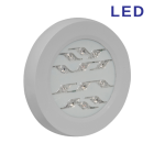 Projecteur gris piscine LED - Blanc